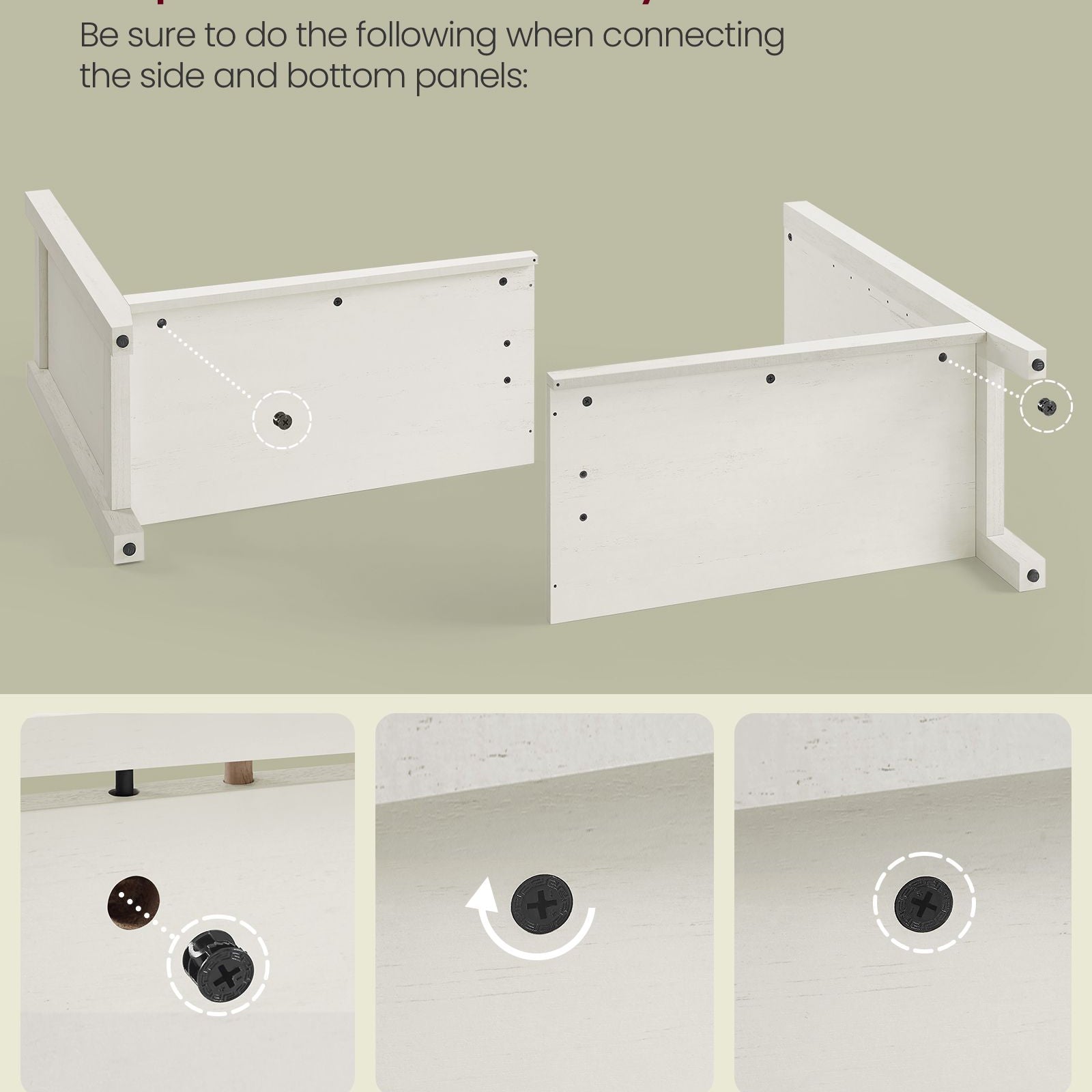 Rustic buffet cabinet, 59" sideboard, adjustable shelves, cable management