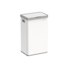 18-Gallon Motion Sensor Trash Can, Stainless Steel, Stay-Open, Soft-Close, Bag Retainer