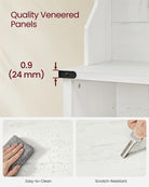 4-in-1 Entryway Hall Tree, Bench, Coat Hooks, Shoe Storage, Overhead Compartments