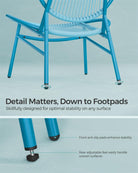 Acapulco Chair Set, Side Table, Outdoor Lounge, Indoor/Outdoor, Modern Shell