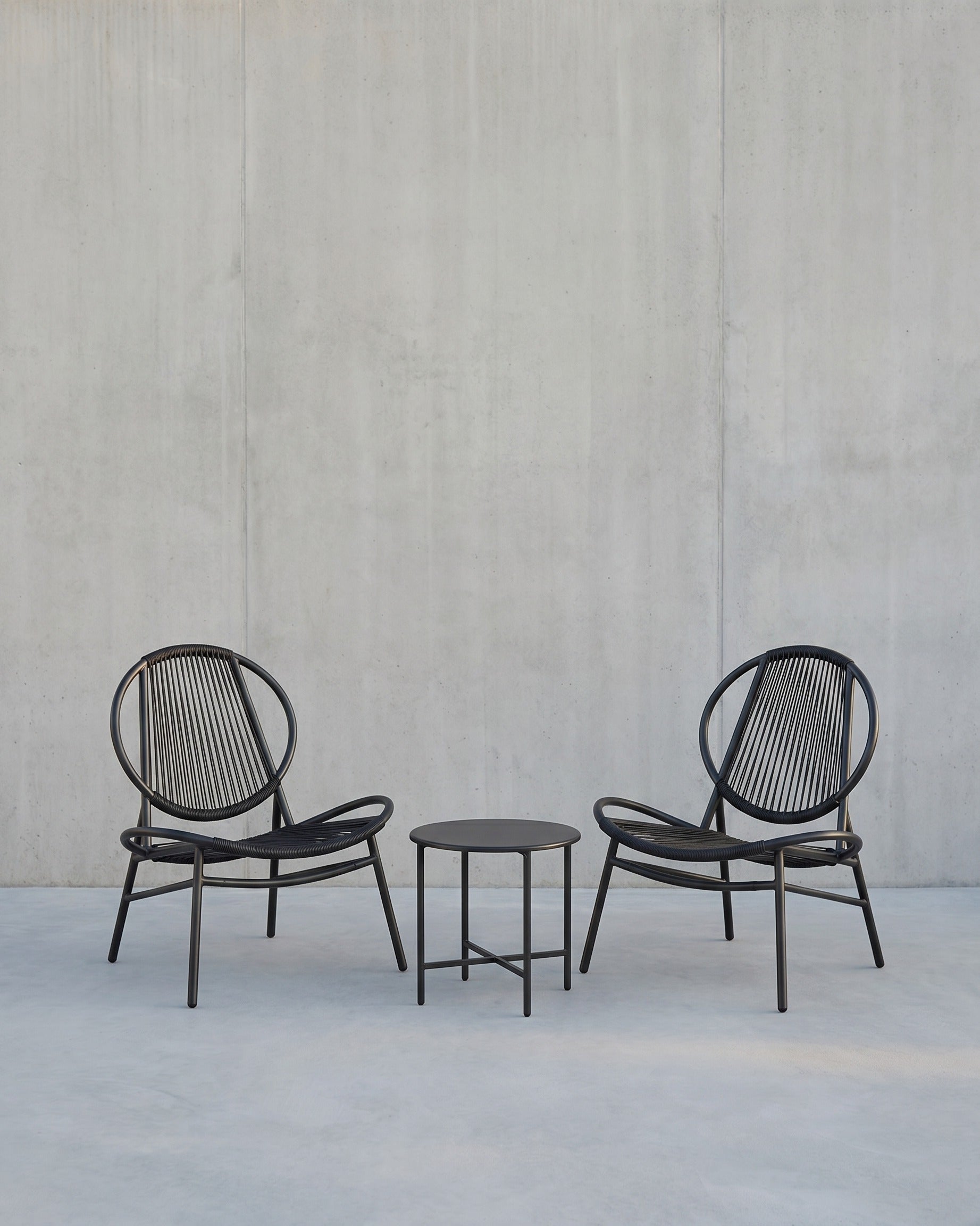 Balkonmeubelset - Set van 3 met tafel en 2 stoelen - Balkonset - Tuinset