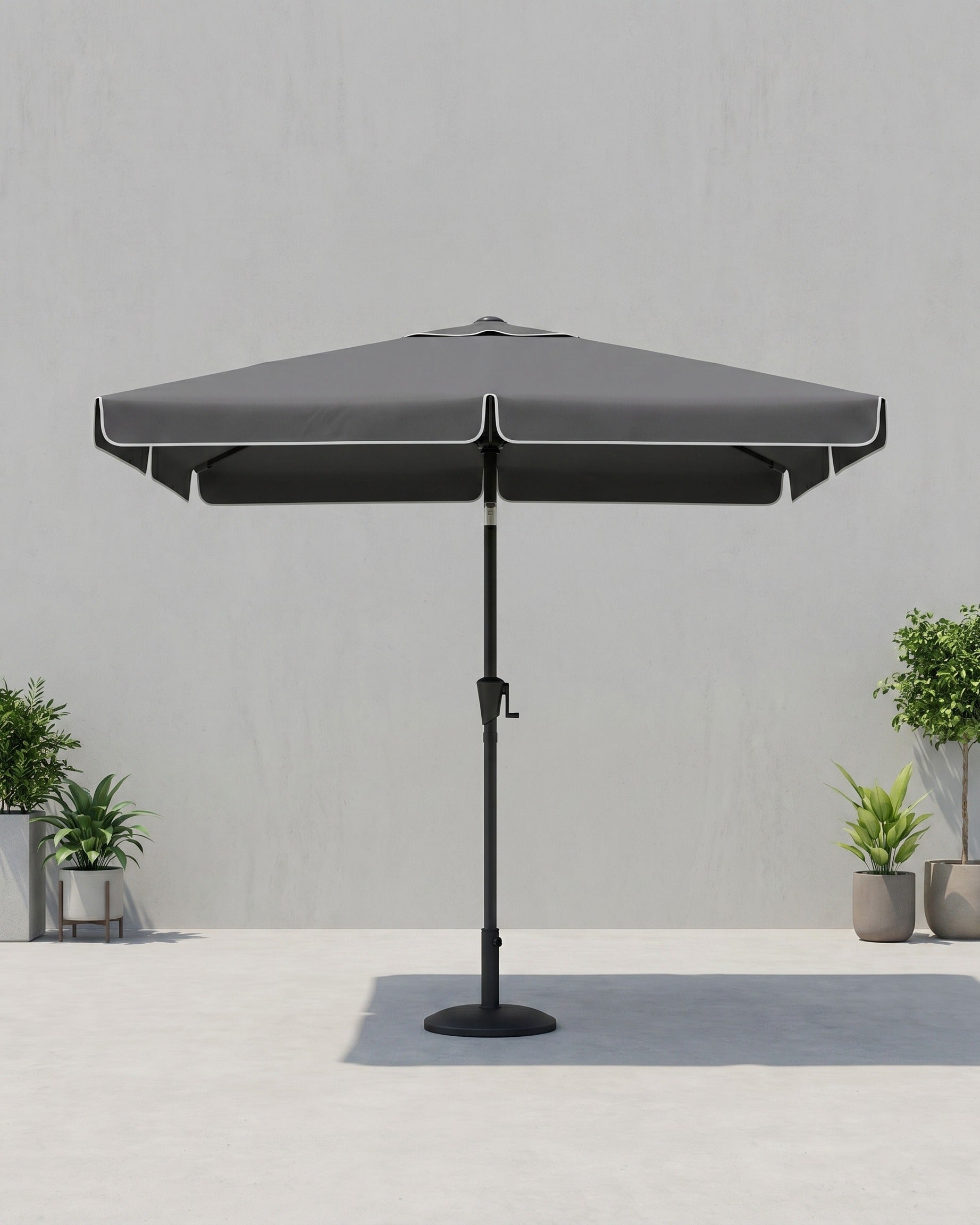 Rechthoekige Parasol - Balkon Parasol met Kantelfunctie - UV - bescherming - De Vries Meubels