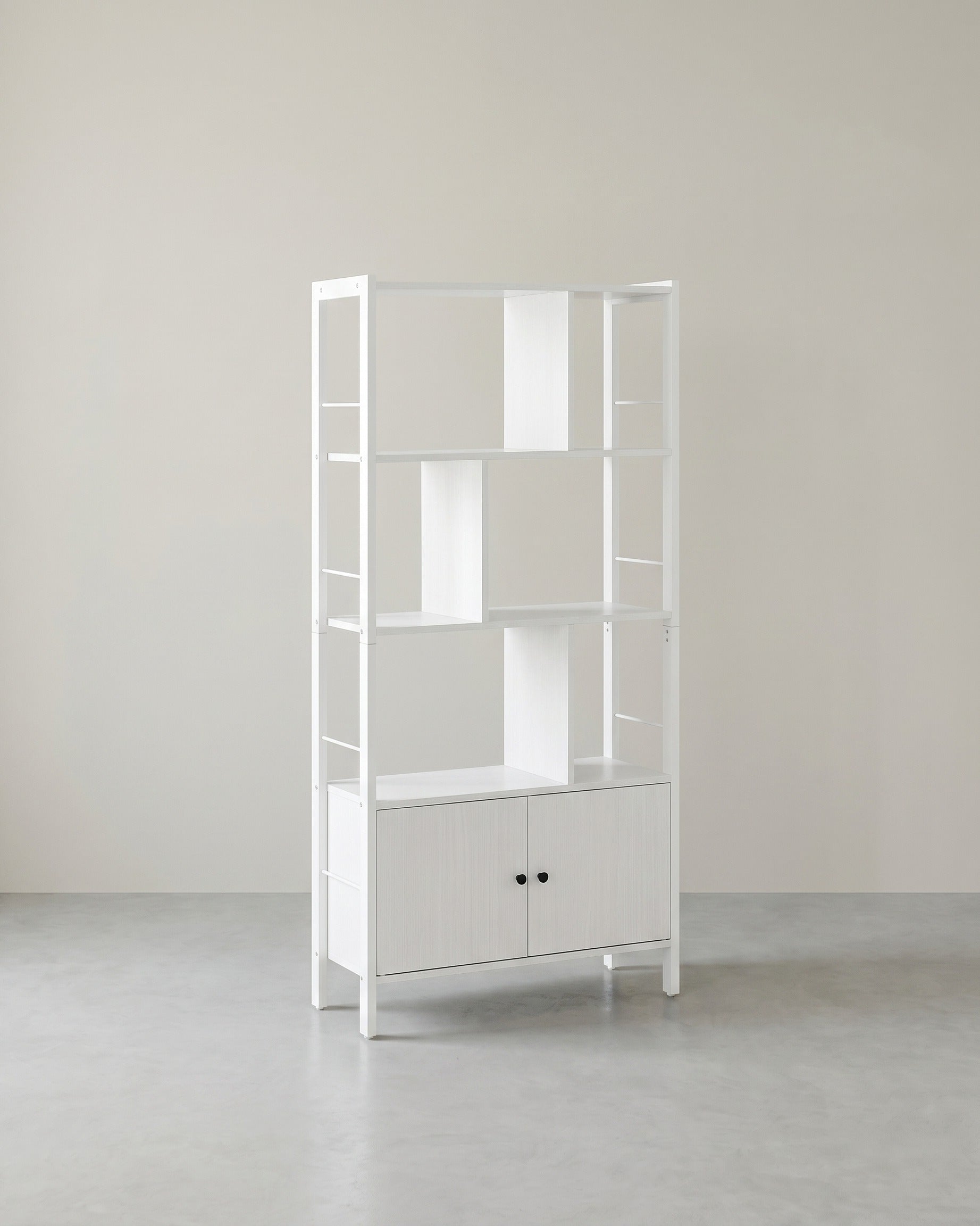 Industriële Boekenkast met Zigzag Design – Stijlvol & Functioneel