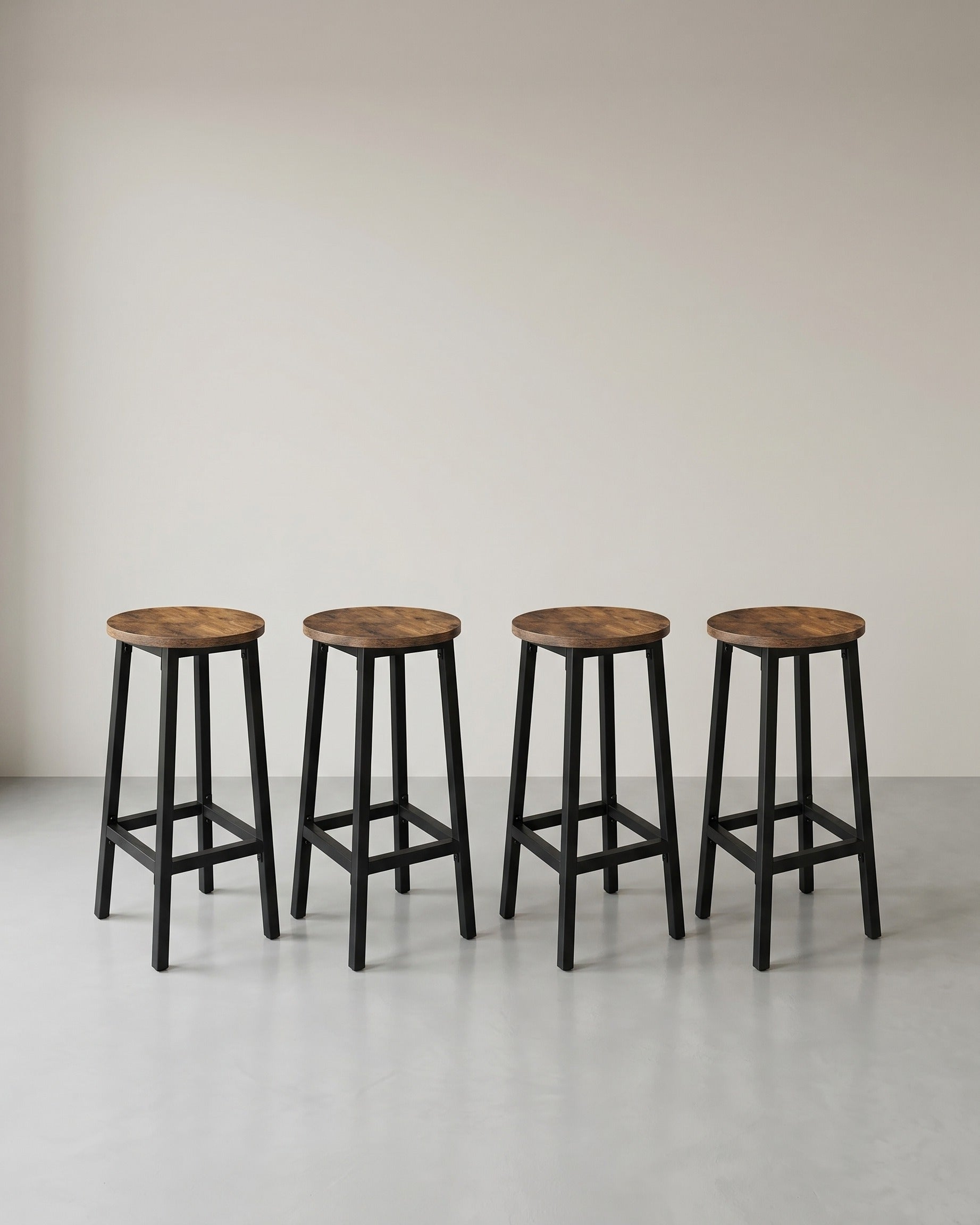 Barkrukken Set van 2 of 4 - Barstoelen - Vintage - De Vries Meubels