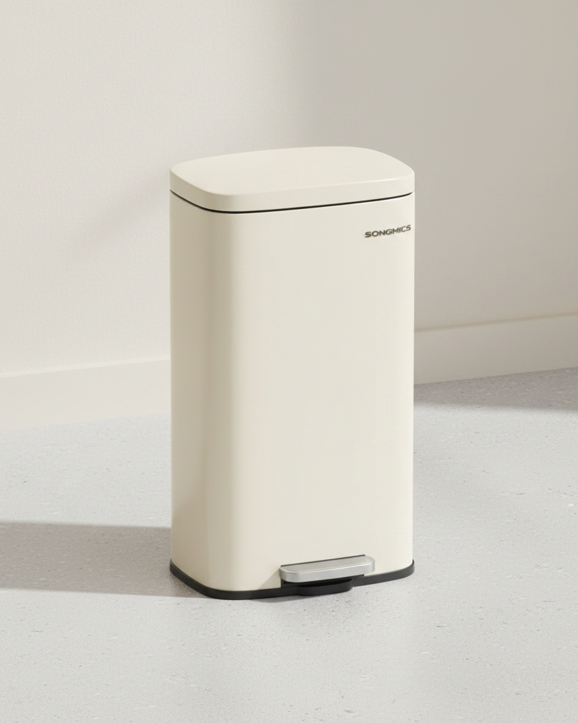 Compacte Prullenbak - 30 Liter - Afvalbak - De Vries Meubels