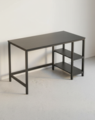 Industrieel Bureau 120 cm breed - Met Verplaatsbare Planken - De Vries Meubels