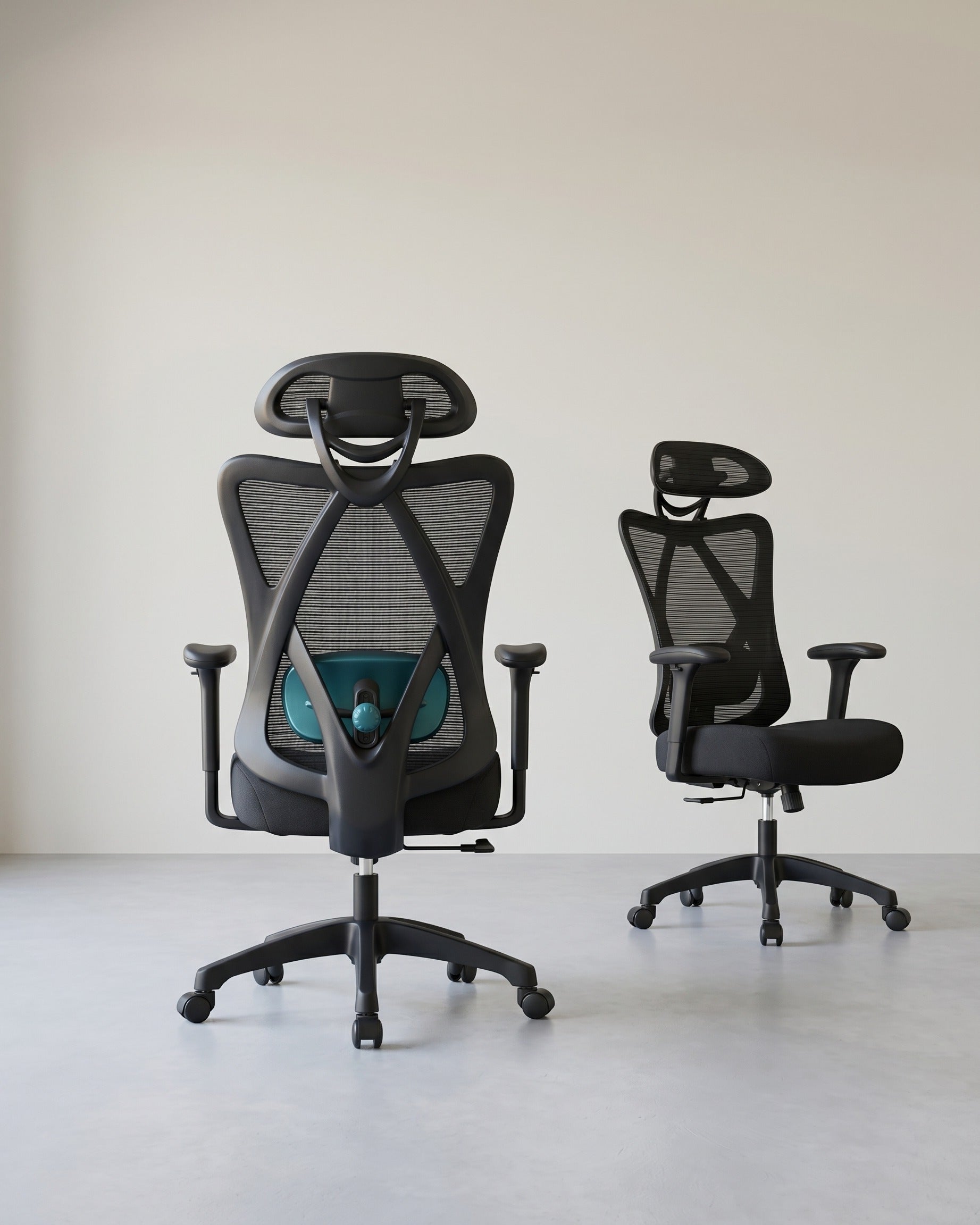 Ergonomische Bureaustoel – Verstelbare Hoofdsteun En Lendensteun – Mesh Office Chair – Belastbaar Tot 150 kg