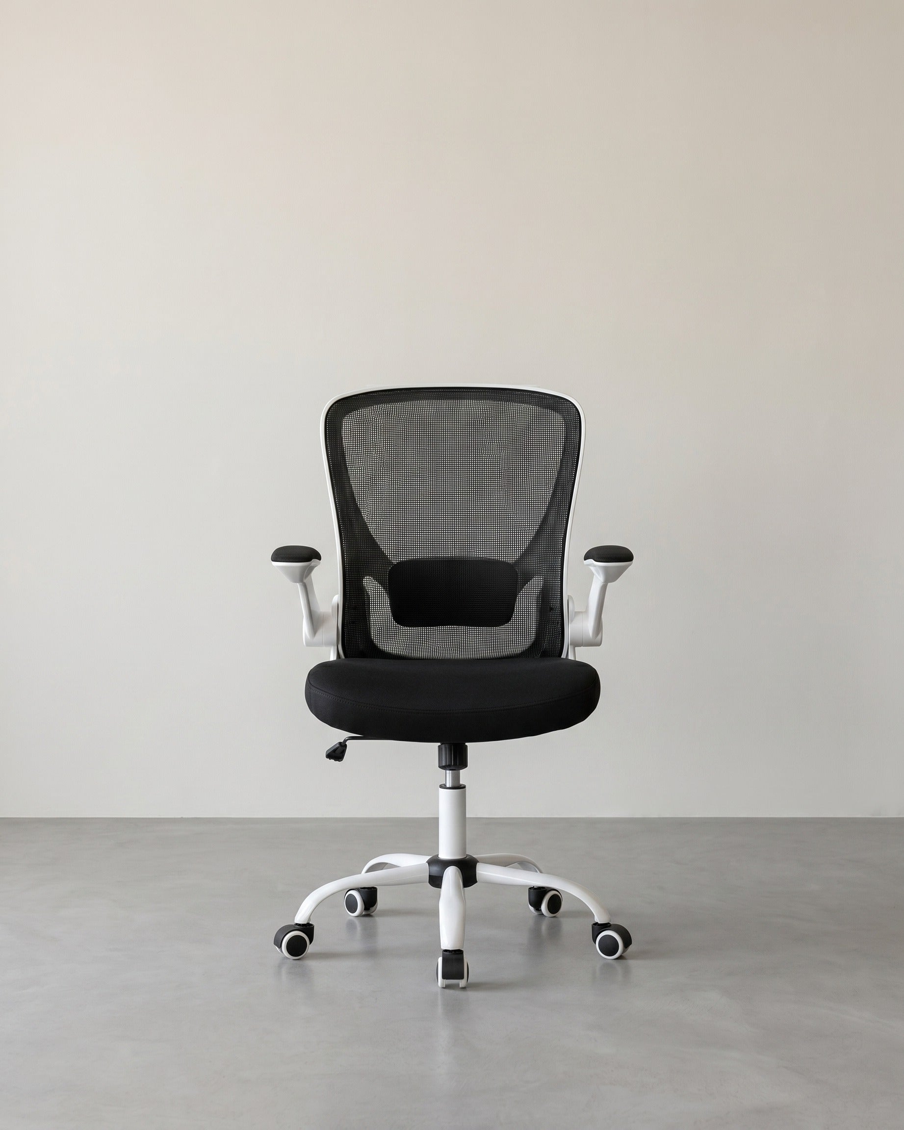 Bureaustoel met Verstelbare Armleuning - Mesh rugleuning - 360° Draaibaar