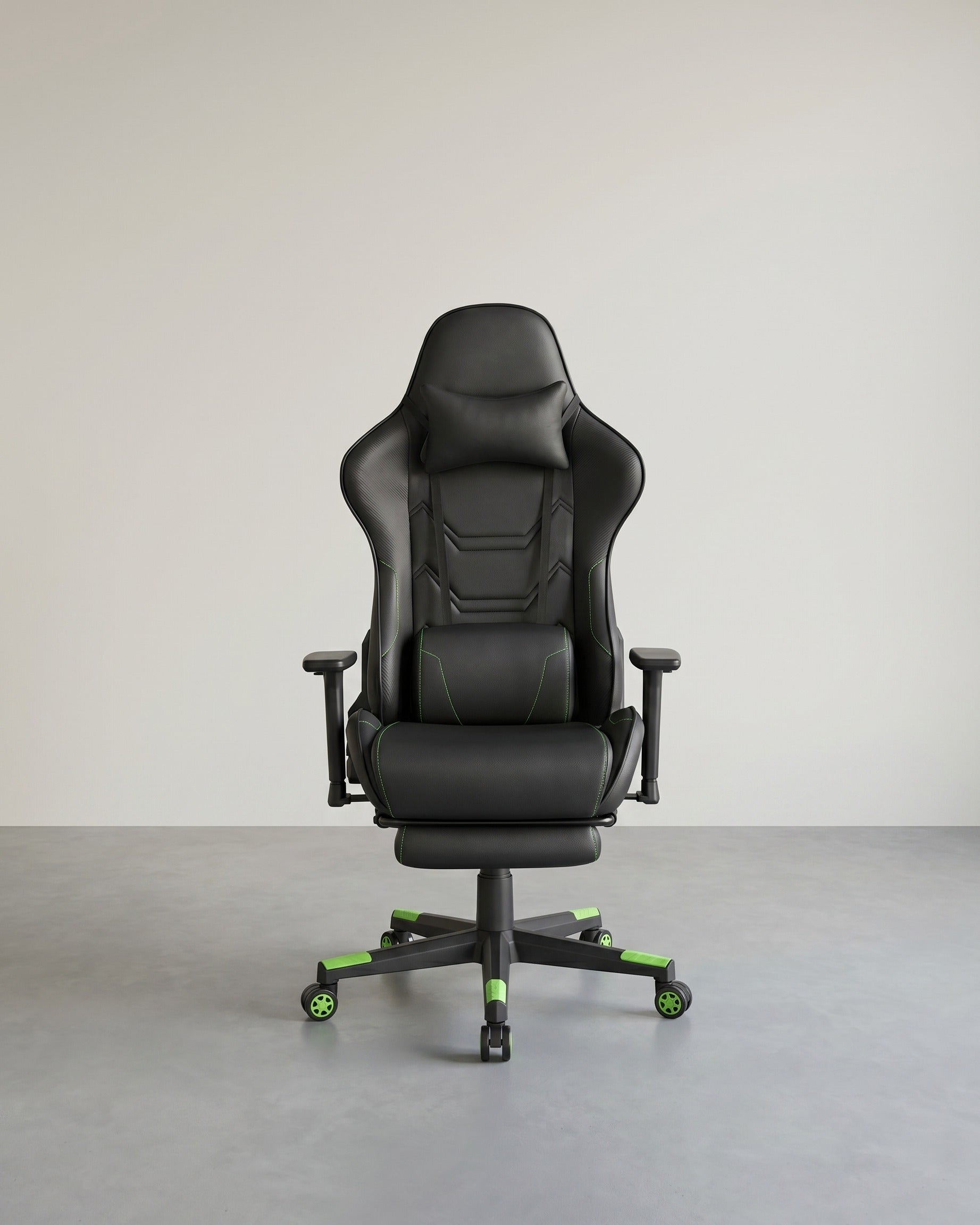 Gaming Bureaustoel – Ergonomisch Verstelbaar – Met Voetensteun & Kantelfunctie – Belastbaar tot 150 kg