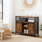 Buffet cabinet cobado collection - sideboard with sliding doors and adjustable shelves