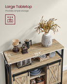 Buffet cabinet cobado collection - sideboard with sliding doors and adjustable shelves