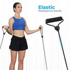 Fitness trampoline – foldable 40" – adjustable handrail – indoor cardio workout