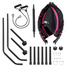 Fitness trampoline – foldable 40" – adjustable handrail – indoor cardio workout