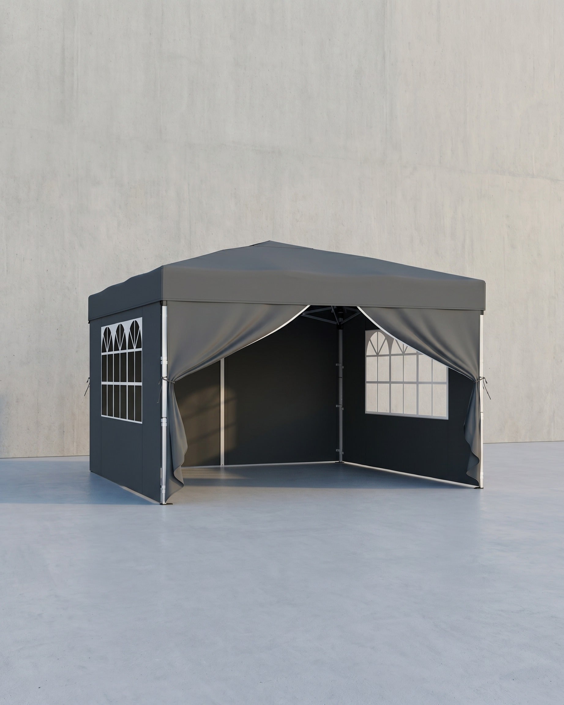 Opvouwbare Partytent – Tuinpaviljoen Met Zijwanden – 3 x 3 m – UV- en Waterafstotend – Met Draagtas