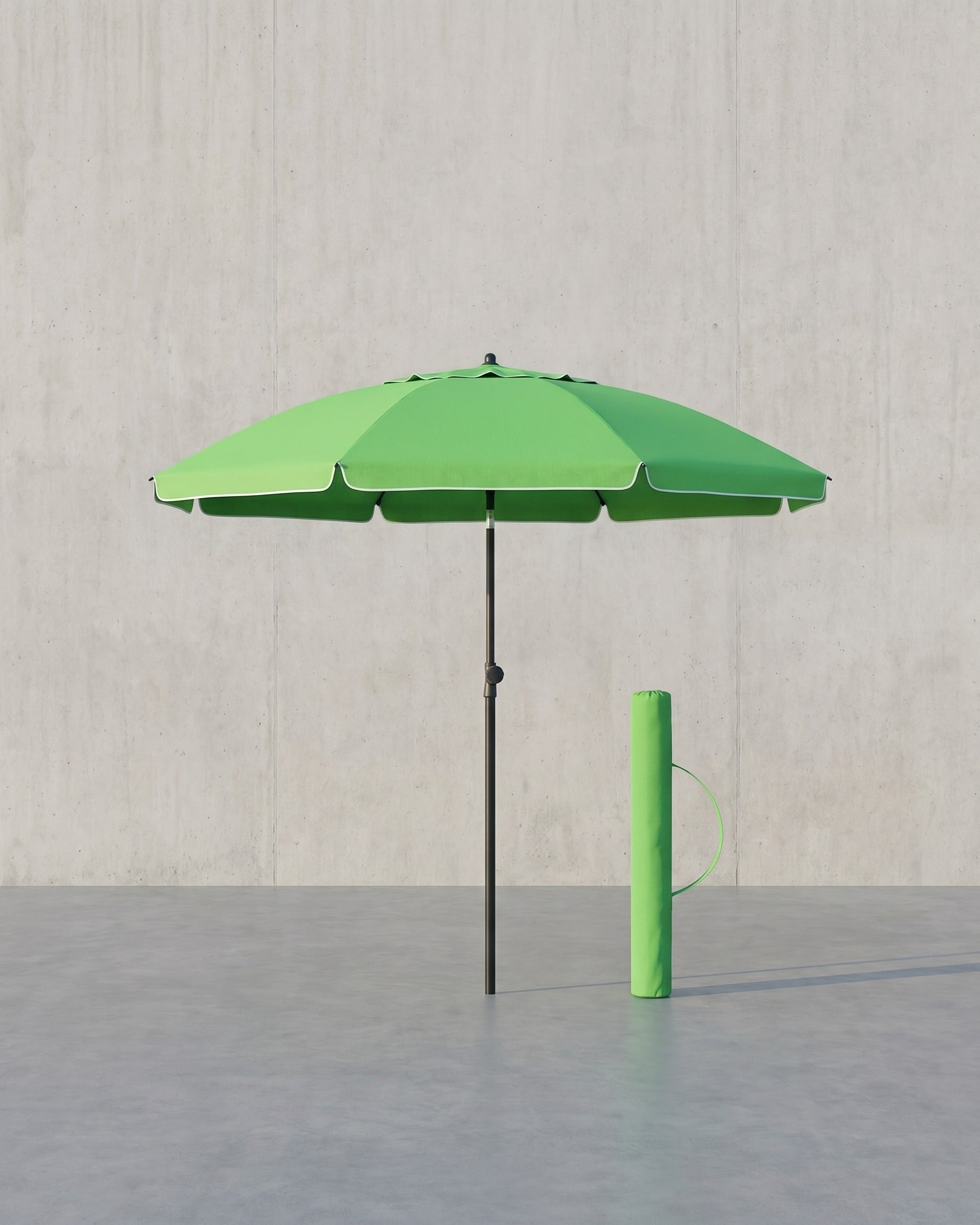 Tuinparasol Ø 160 / 200 cm – Kantelbaar – In Hoogte Verstelbaar – UPF 50+ – Met Draagtas – Zonder Standaard