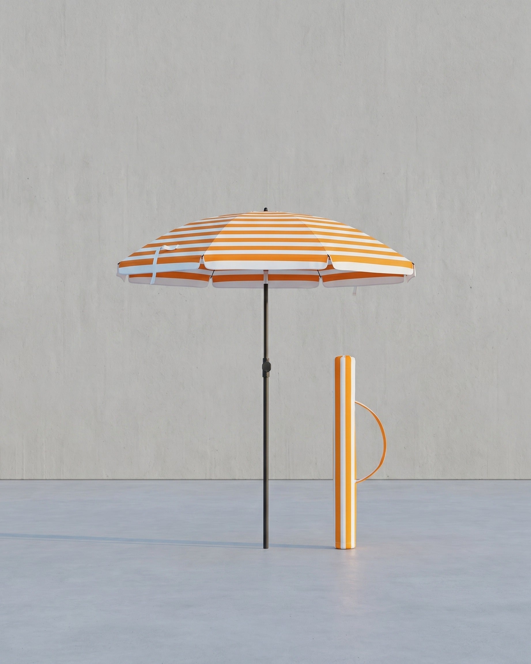 Tuinparasol Ø 160 / 200 cm – Kantelbaar – In Hoogte Verstelbaar – UPF 50+ – Met Draagtas – Zonder Standaard