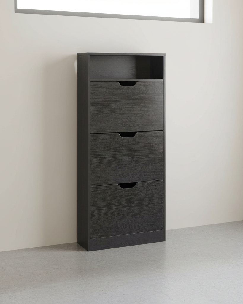 Hoge en veelzijdige schoenenkast met stijlvol design - De Vries Meubels