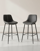 Barkrukken Set van 2 - Barstoelen - Hoge Stoelen - De Vries Meubels