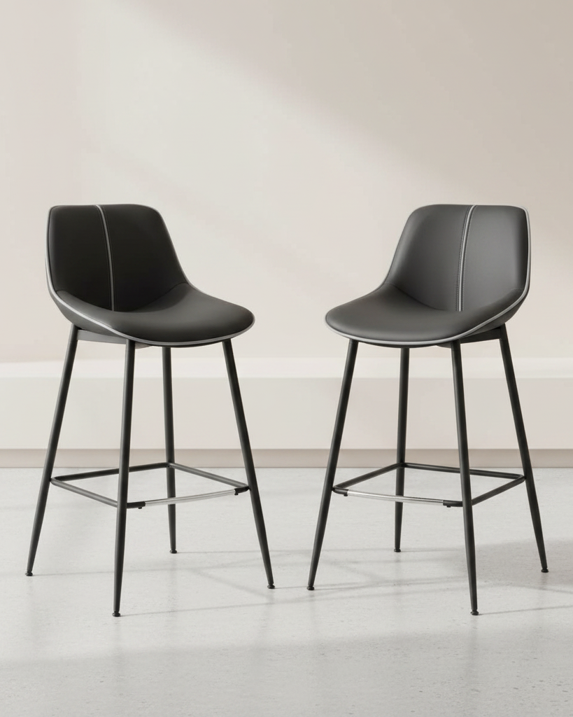 Barkrukken Set van 2 - Barstoelen - Hoge Stoelen - De Vries Meubels