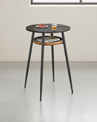 Design Bartafel - Ronde Tafel met Lade - Bekroond Ontwerp - De Vries Meubels