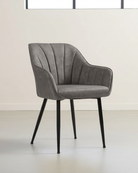 Comfortabele eetkamerstoel met armleuning - Modern design - De Vries Meubels