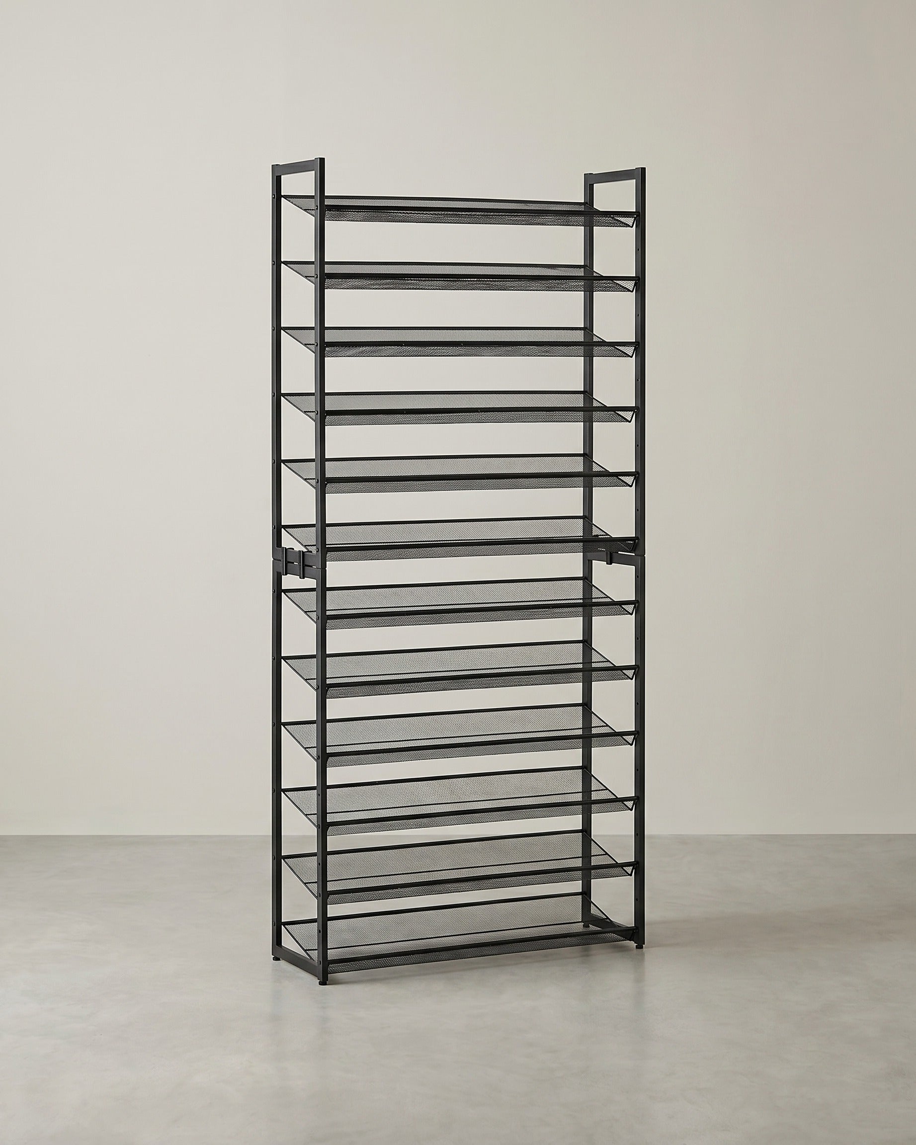Schoenenrek 12 - laags - Stapelbaar Opbergrek - Schoenenorganizer - De Vries Meubels