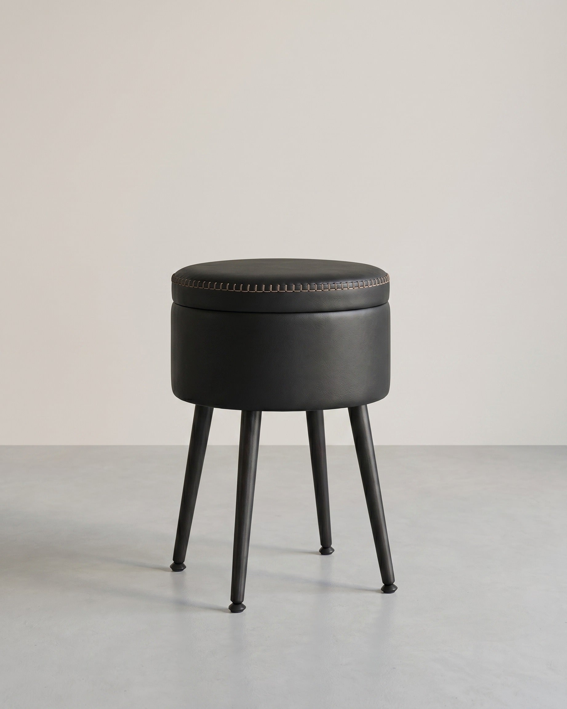 Opbergkruk Rond – Met Deksel & Opbergruimte – 44 cm Hoog – Tot 150 kg Draagvermogen – EKHO Collectie