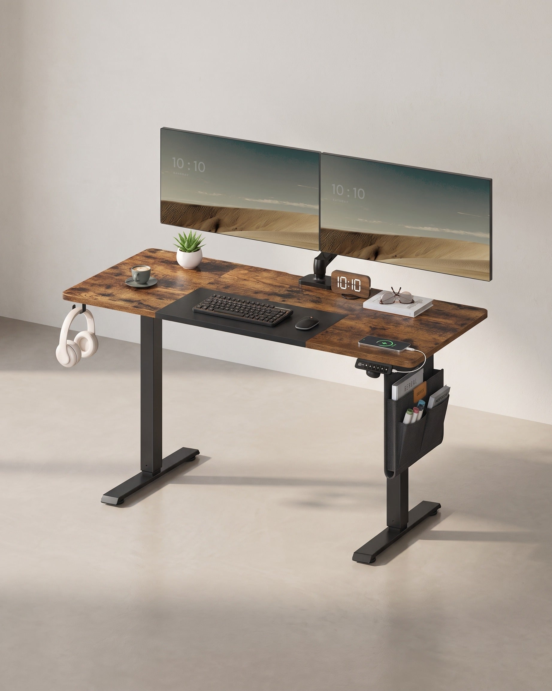 Elektrisch Verstelbaar Bureau - Sta Bureau - Ergonomische Werkplek - De Vries Meubels