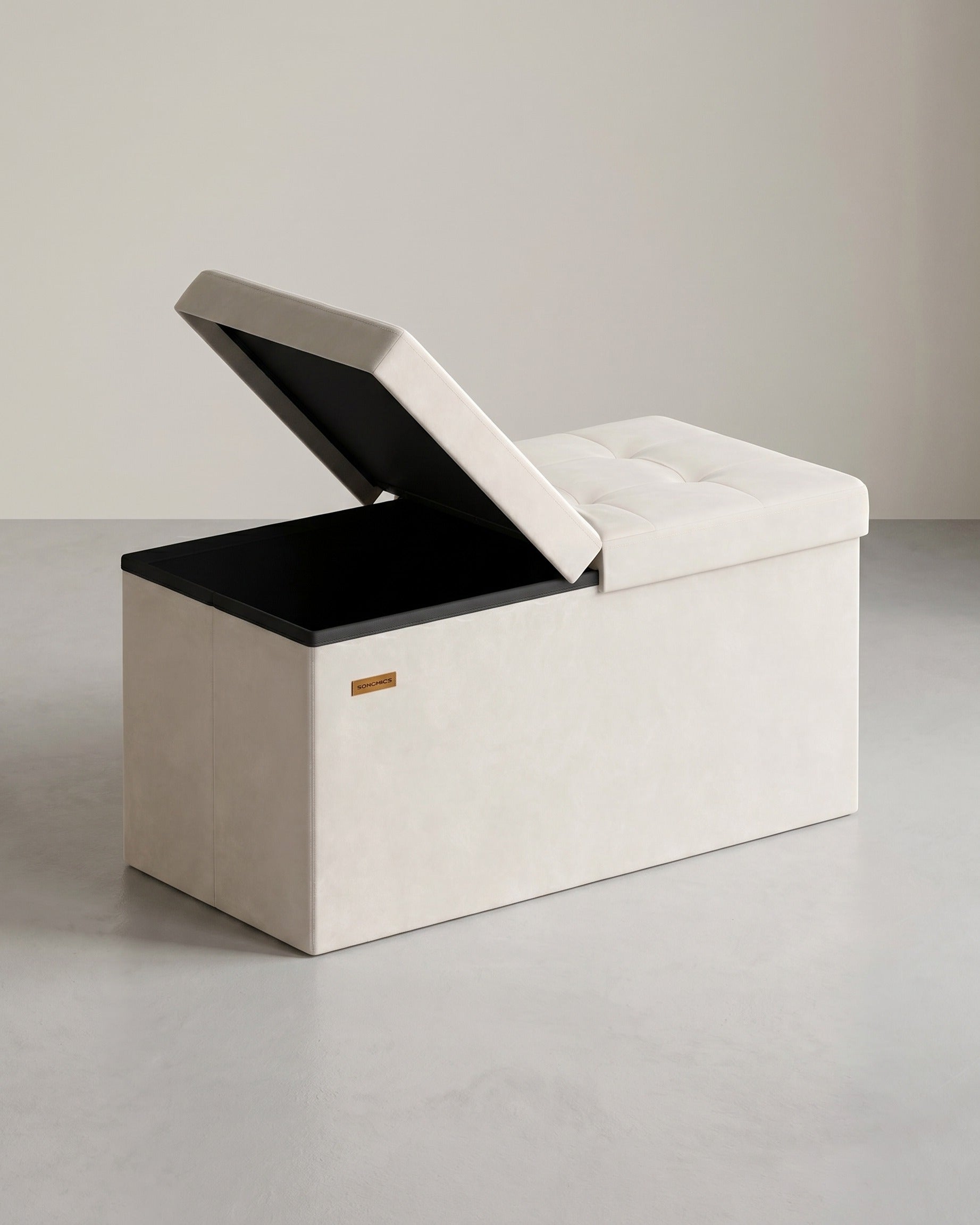 Opbergbank - 40 x 80 x 38 cm - Met Klapdeksel - Voor Slaapkamer Of Hal