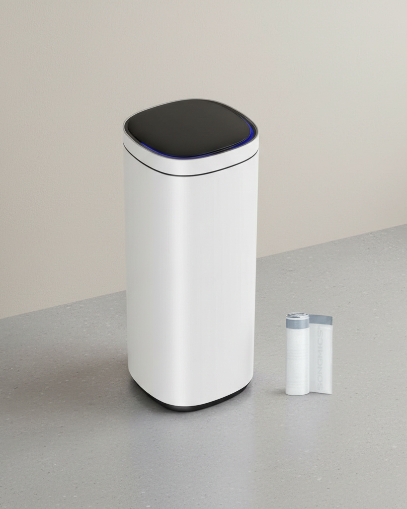 Slimme sensor Afvalemmer 50L - Prullenbak - Compact - De Vries Meubels
