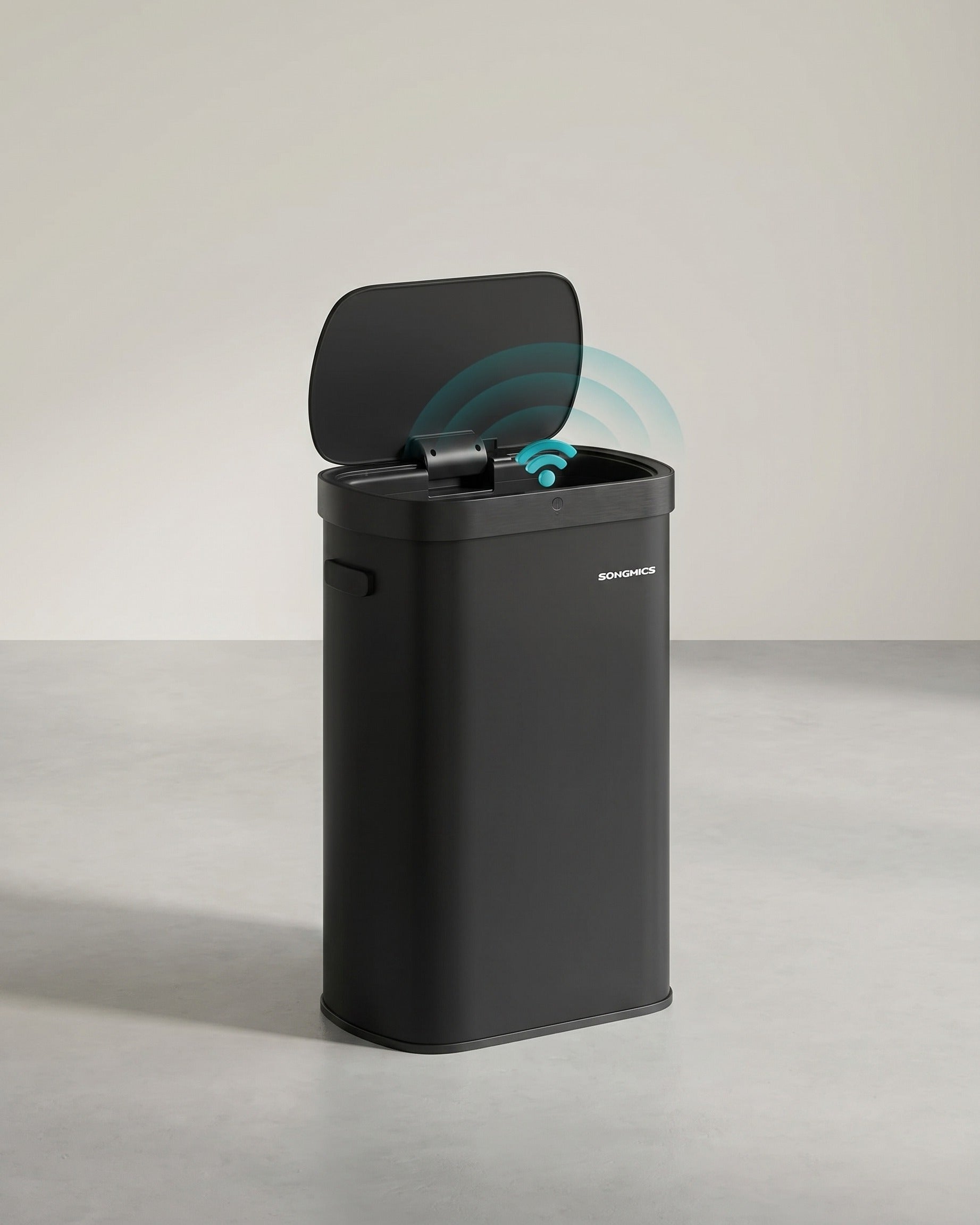 Grote Automatische Prullenbak 50L - Met Sensor En Softclose Deksel - Voor Keuken Of Kantoor