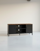 Stijlvol TV - meubel met opbergruimte en vintage design - TV Kast - De Vries Meubels