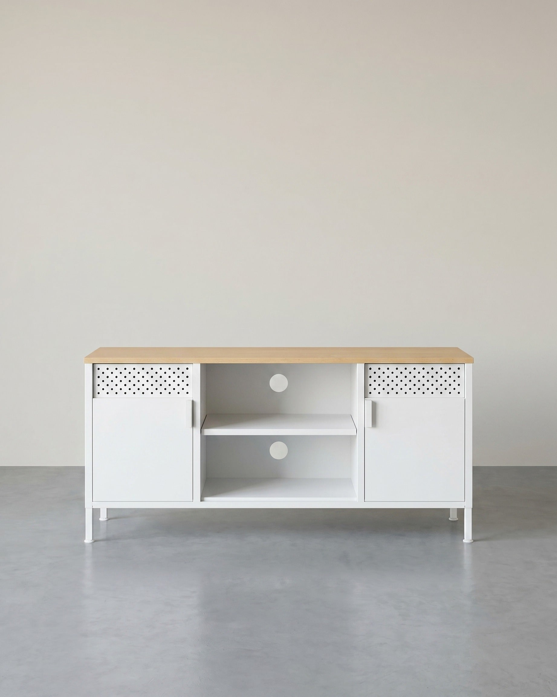 Stijlvol TV-meubel met opbergruimte en vintage design - TV Kast