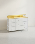 Commode met USB & Stopcontact - Ladekast met LED - verlichting - De Vries Meubels