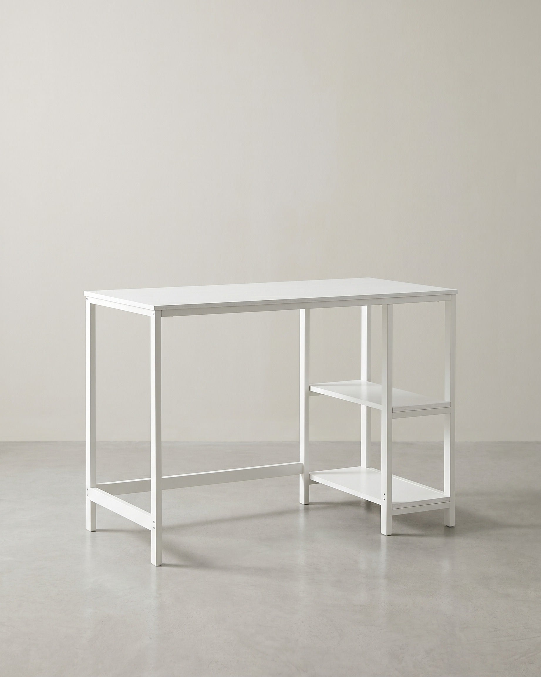 Industrieel Bureau 120 cm breed - Met Verplaatsbare Planken