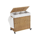 Laundry hamper - rolling laundry basket - with wheels