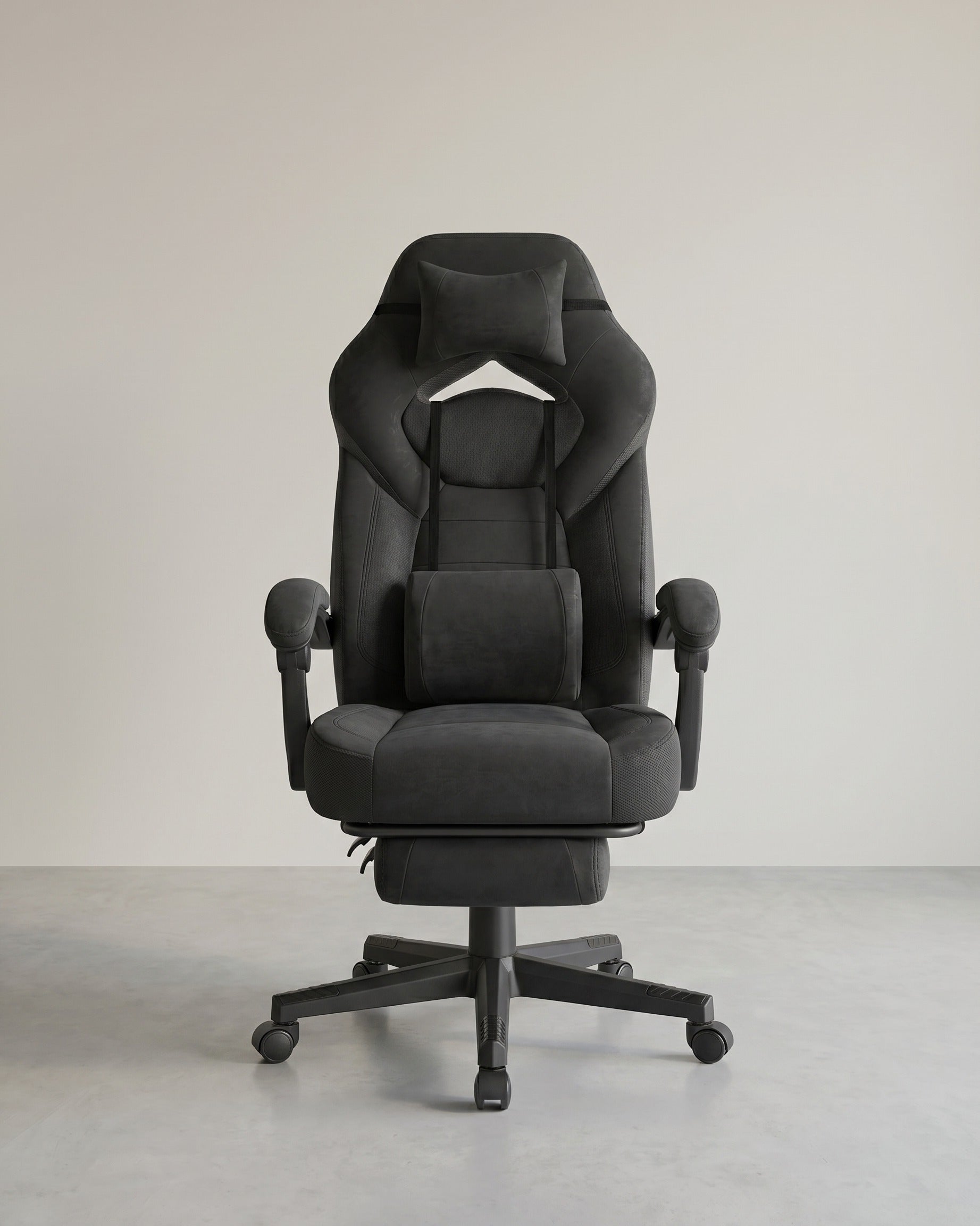 Gamingstoel met Voetensteun – Ergonomisch – Kantelbaar - Extra Dik Zitvlak - Hoogte Verstelbaar