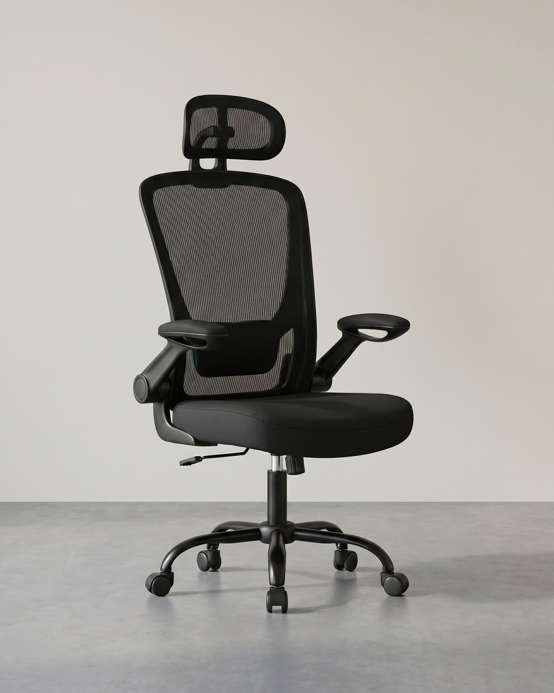 Ergonomische Bureaustoel met Hoofdsteun - Comfort en Ondersteuning