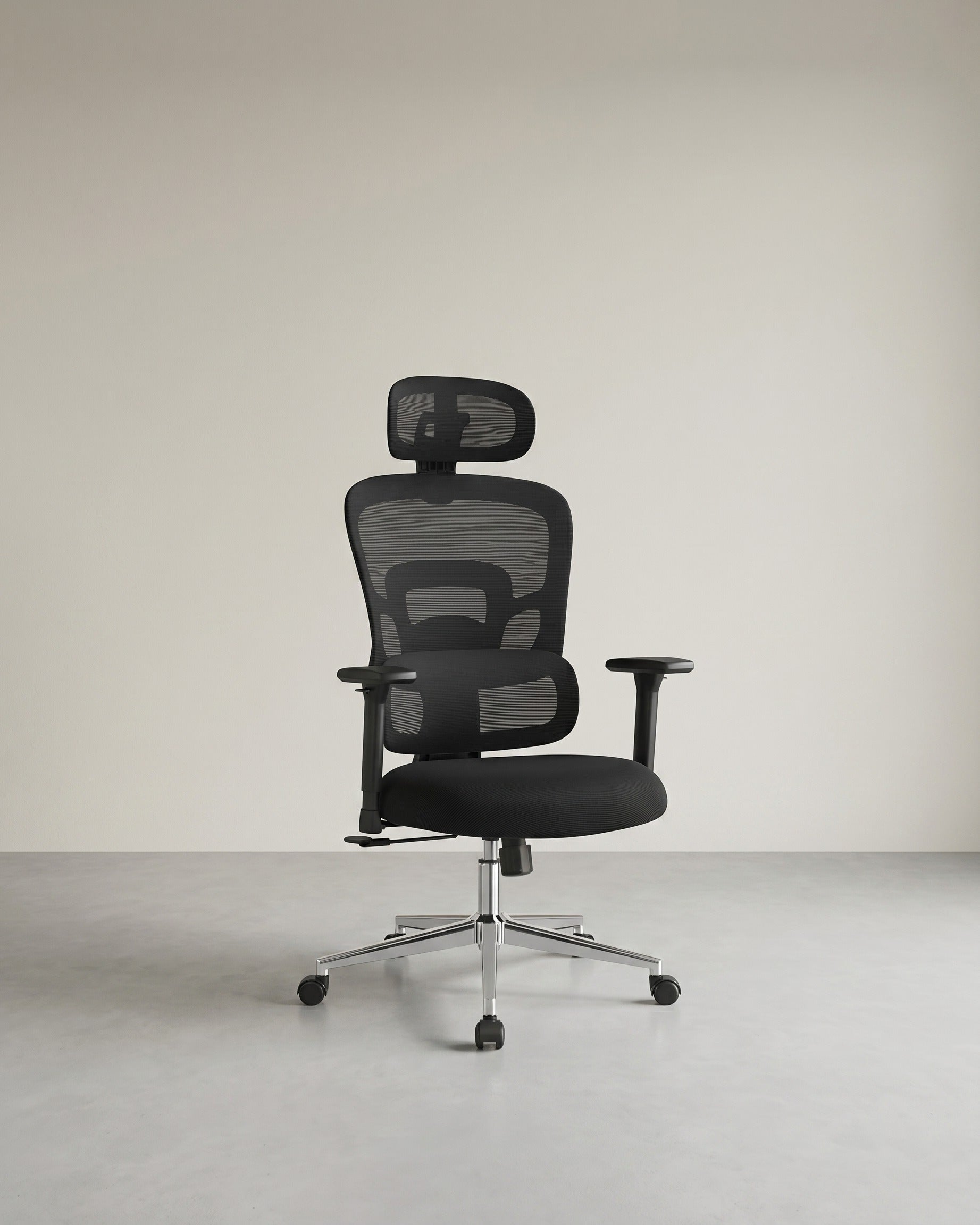 Compleet Verstelbare Bureaustoel - Ergonomische Bureaustoel - Kantoorstoel - Verstelbare Rugleuning - De Vries Meubels