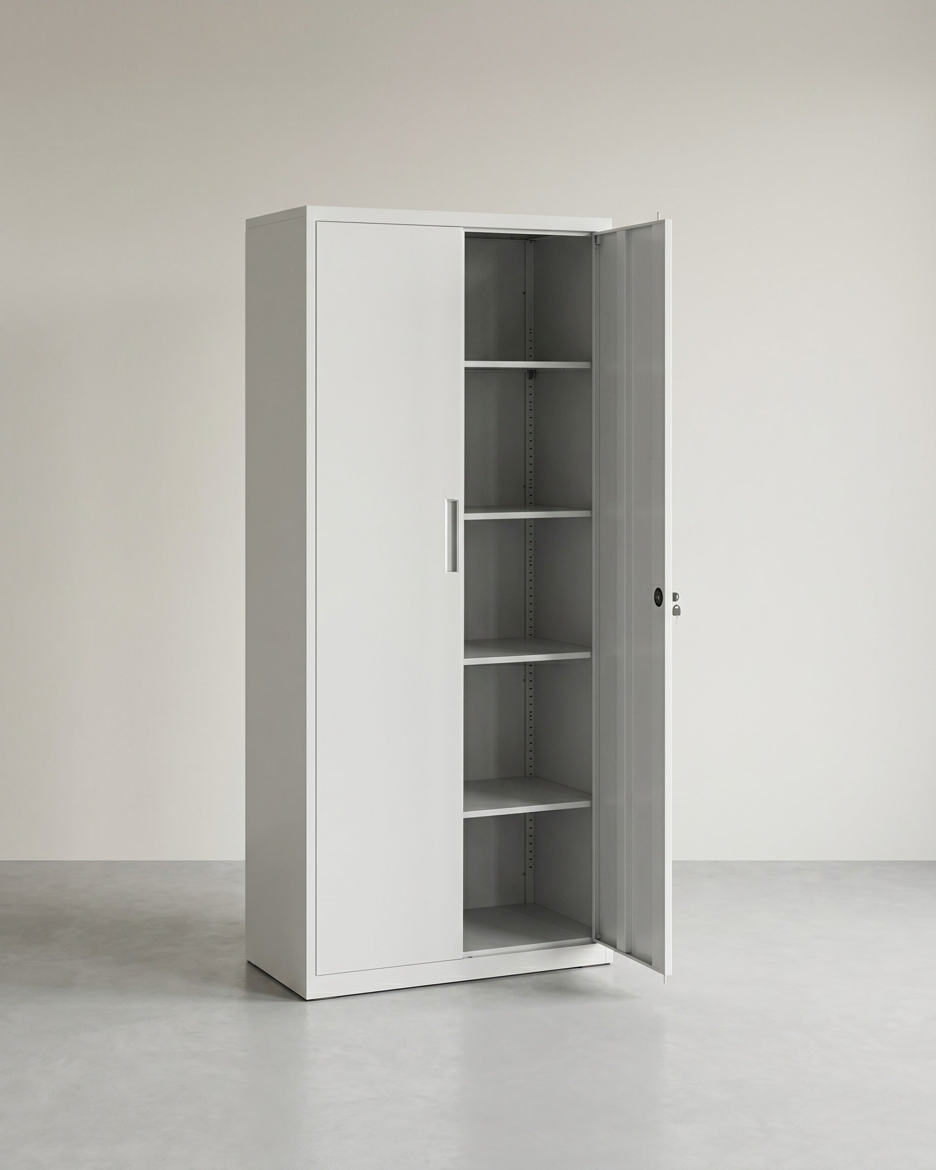 Archiefkast 180 cm - Stalen Opbergkast - Kantoorkast - De Vries Meubels
