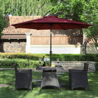 Outdoor Patio Umbrella, 2-Way Tilt, UPF 50+, 7.5/9 ft.