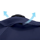Outdoor Patio Umbrella, 2-Way Tilt, UPF 50+, 7.5/9 ft.