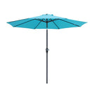Outdoor Patio Umbrella, 2-Way Tilt, UPF 50+, 7.5/9 ft.