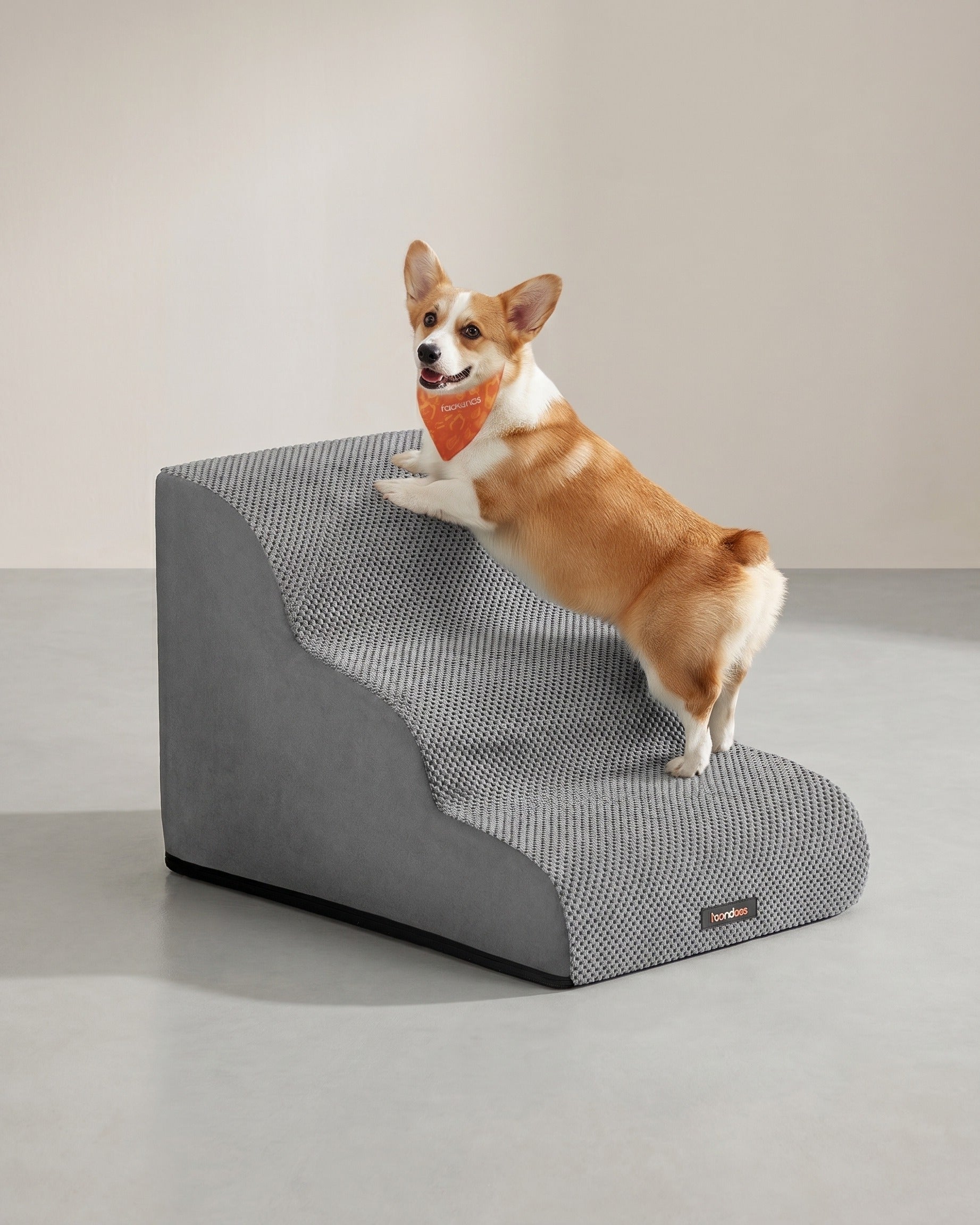Hondentrap - 3 Treden - Antislip Bekleding - Voor Bed En Bank