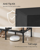 Portable Wardrobe Closet with Cover – Hanging Rails and Shelves – Available in 3 Sizes