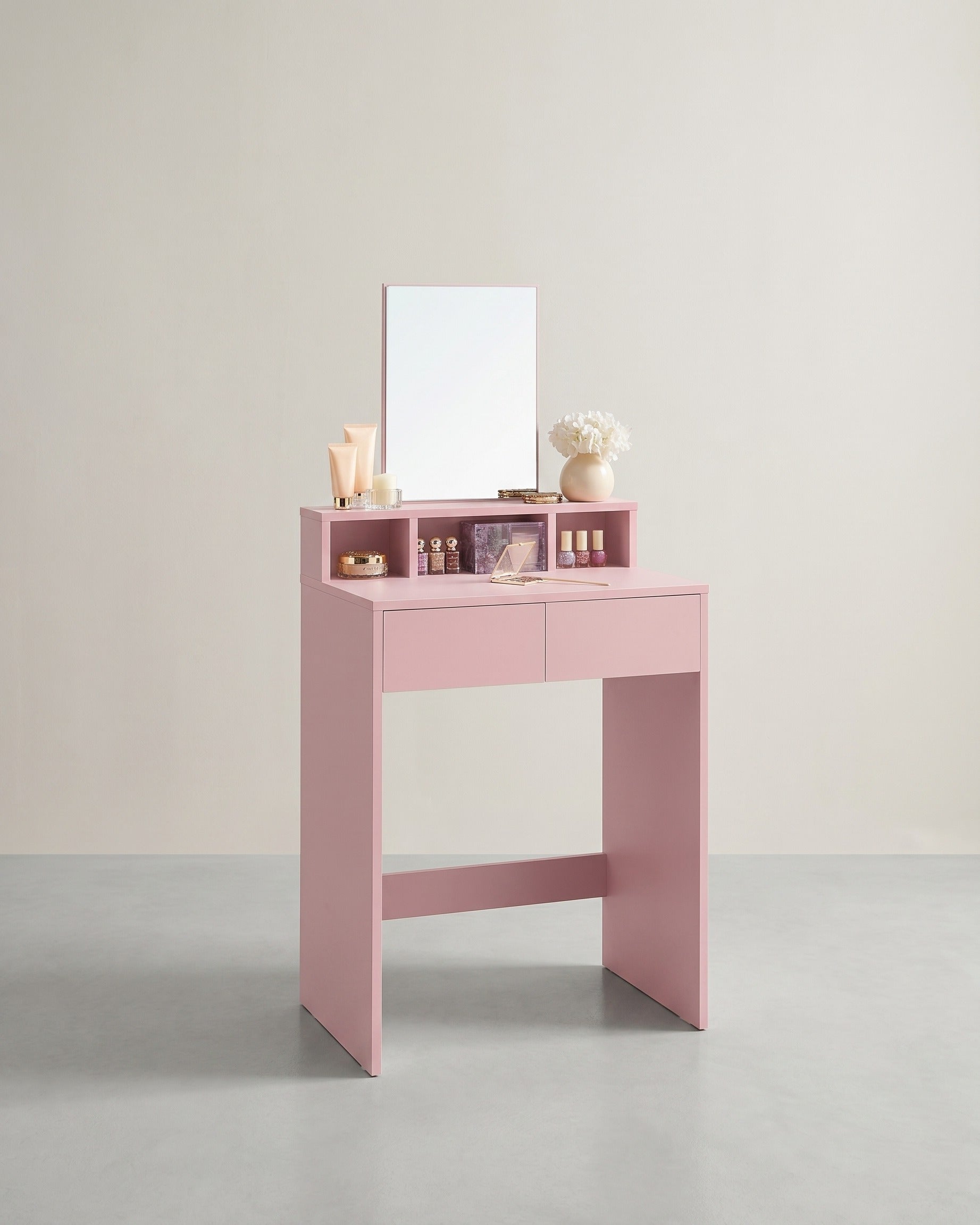 Moderne Kaptafel met Spiegel – Compact en Stijlvol