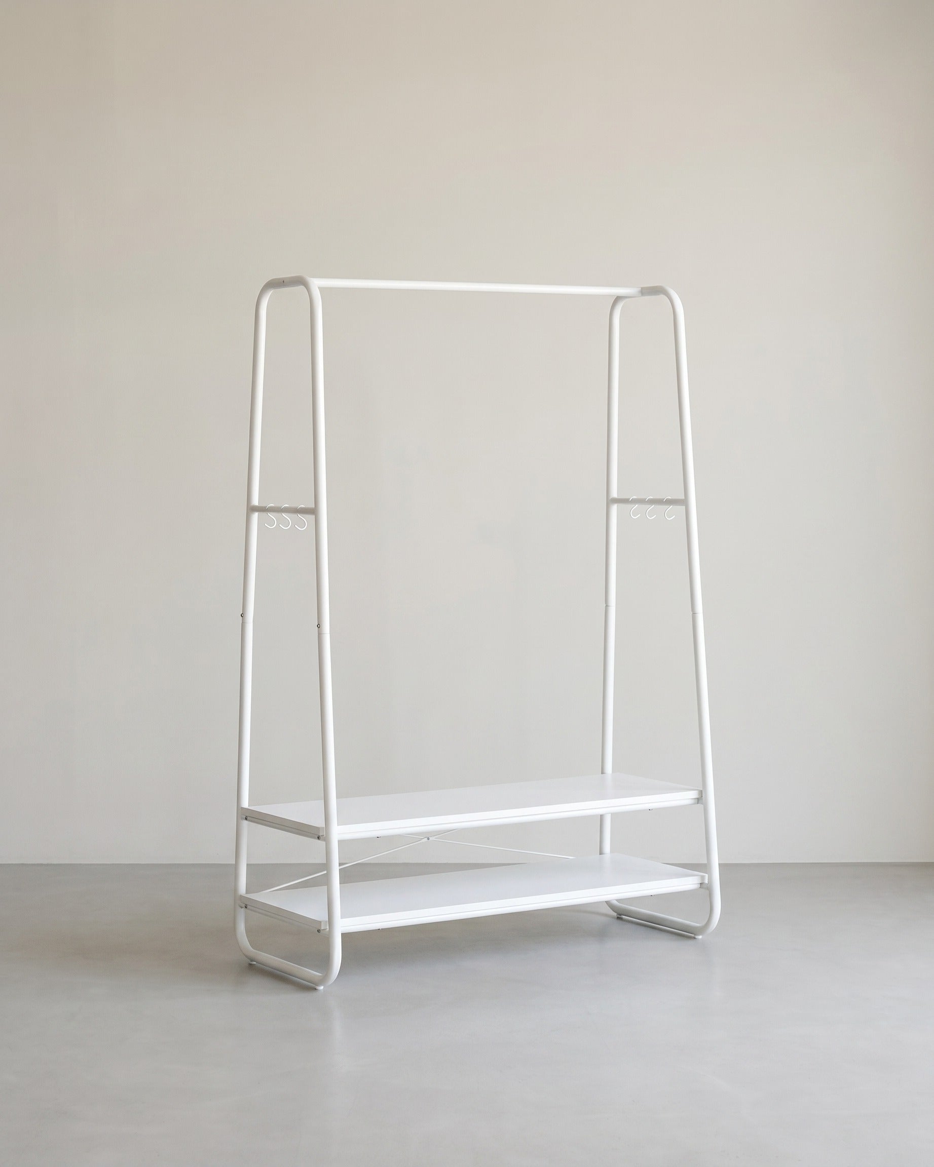 Kledingrek met Legplanken – Industrieel Design – Vrijstaand – 100 cm Breed
