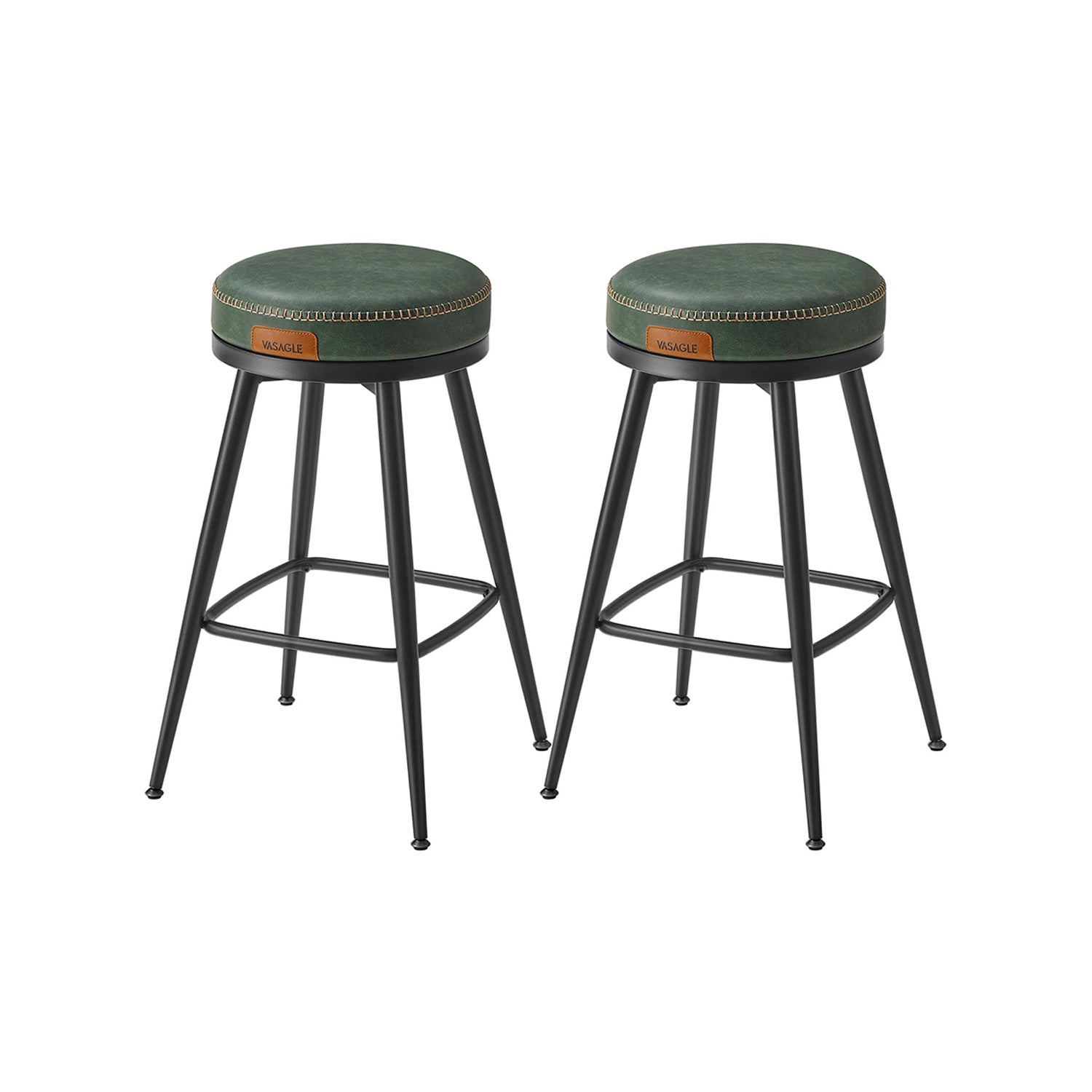 Set of 2 Swivel Bar Stools – EKHO Collection