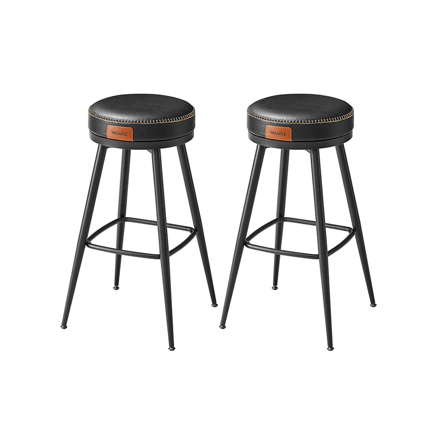 Set of 2 Swivel Bar Stools – EKHO Collection