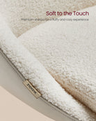 Sherpa Vanity Chair - Swivel Office Chair - Armless Design - Height Adjustable